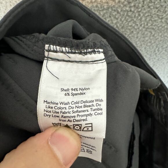 Eddie Bauer Travex Pants Men's 32x28 Grey Nylon Outdoor Hiking Stretch - Picture 8 of 8